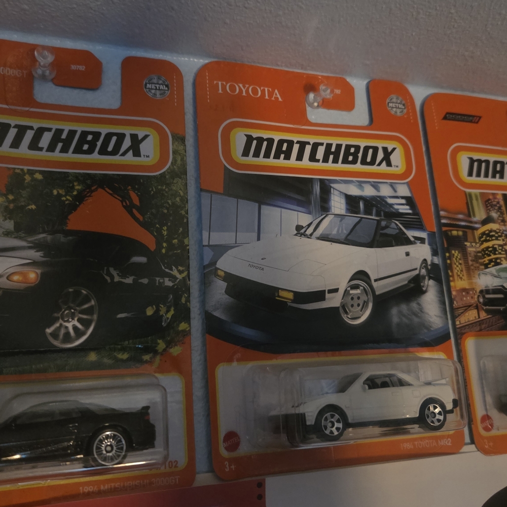 Matchbox Toyota Die-Cast Car Collection - Black, White